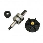 WATER PUMP SHAFT "PIAGGIO GENUINE PART" 50 NRG 1998> ZIP SP 2006>/GILERA 50 RUNNER 1997>, DNA 1998>/APRILIA 50 SR H2O 1998> -497406-