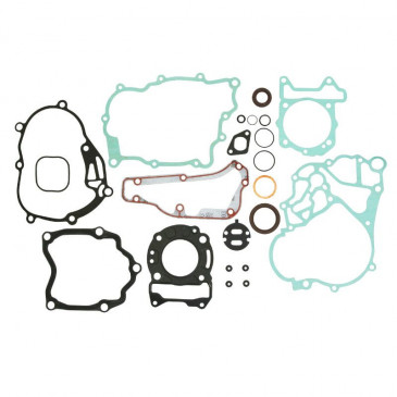 COMPLETE ENGINE GASKET SET "PIAGGIO GENUINE PART" 125 MP3, X7, BEVERLY, X10, VESPA GTS/GILERA 125 NEXUS/APRILIA 125 SR MAX (MOTEUR INJECTION) -497554-