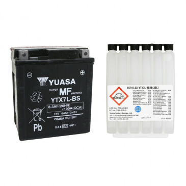 BATTERIE YUASA YTX7L-BS -584662-