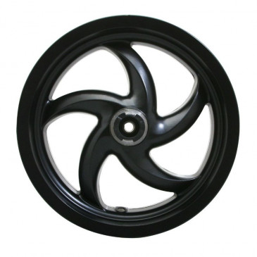 JANTE/ROUE AVANT COMPLETE ORIGINE PIAGGIO DERBI BOULEVARD 2012>2014 NOIRE -646686200C-