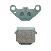 PLAQUETTE FREIN ORIGINE PIAGGIO 50 NRG POWER 2007>, TYPHOON 2006>2010 AV/GILERA 50 STALKER 2005>, RUNNER 1998>2005 AV/APRILIA 50 SCARABEO 2010 AV (PAIRE) -647171-