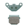 PLAQUETTE FREIN ORIGINE PIAGGIO 50 NRG POWER 2007>, TYPHOON 2006>2010 AV/GILERA 50 STALKER 2005>, RUNNER 1998>2005 AV/APRILIA 50 SCARABEO 2010 AV (PAIRE) -647171-