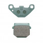 PLAQUETTE FREIN ORIGINE PIAGGIO 50 NRG POWER 2007>, TYPHOON 2006>2010 AV/GILERA 50 STALKER 2005>, RUNNER 1998>2005 AV/APRILIA 50 SCARABEO 2010 AV (PAIRE) -647171-