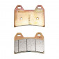 FRONT BRAKE PADS - "PIAGGIO GENUINE PART" MOTO-GUZZI 1400 CALIFORNIA 2012>, AUDACE 2015>, ELDORADO 2015>, 1200 STELVIO, 750 V-7 STONE, V-7 RACER (PAIR) -883673-