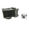 CYLINDER/PISTON ASSEMBLY "PIAGGIO GENUINE PART" PIAGGIO 50 ZIP 2000 4 stroke, FLY 2006> 4 stroke, LIBERTY 2006> 4 stroke, VESPA LX 2006> 4 stroke, PRIMAVERA 2013> 4 stroke, SPRINT 2014> 4 stroke/APRILIA 50 SCARABEO 2002> 4 stroke, SPORT-CITY 2008> 4 stroke -969603-