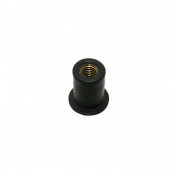 NUT - WITH RUBBER INSERT "PIAGGIO GENUINE PART" COMMON TO THE RANGE MOTO APRILIA ET MOTO-GUZZI -AP8120531-