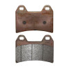 PLAQUETTES DE FREIN AVANT ORIGINE PIAGGIO POUR MOTO-GUZZI 1200 NORGE, STELVIO, V9/APRILIA 750-1200 DORSODURO, 650 PEGASO, 1000 TUONO V2, 1000 TUONO V4 (PAIRE) -AP813614 -AP8133614-