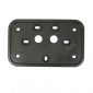 SUPPORT DE PLAQUE IMMATRICULATION ORIGINE PIAGGIO COMMUN A LA GAMME MOTO-GUZZI ET MAXISCOOTER APRILIA -AP8149034-