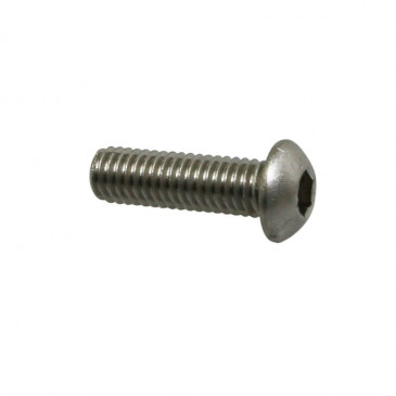 VIS BTR TETE BOMBEE (6x20) INOX ORIGINE PIAGGIO COMMUN A LA GAMME -AP8224470-