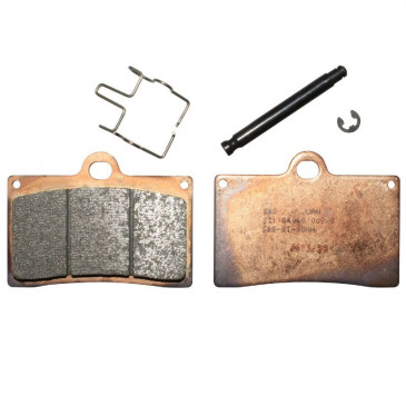PLAQUETTES DE FREINS AVANT SBS SI 90 ORIGINE APRILIA 50 RS4 2011>, 125 TUONO 2017>, RS4 2014> (PAIRE) -B044201-
