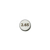 PASTILLE DE REGLAGE DE SOUPAPE (7.52x2.65) ORIGINE PIAGGIO COMMUN -CM144322-