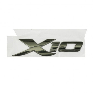 AUTOCOLLANT/STICKER/DECOR "X10" ORIGINE PIAGGIO 125-350-500 X10 -1B000275-