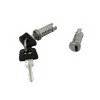 JEU DE CLES AVEC 2 BARILLETS (13 mm) ORIGINE PIAGGIO 50 TYPHOON 2006>2010, NRG 2000>2004, NTT -2577032-