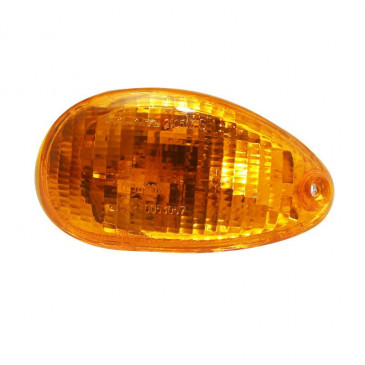 FLASHER-REAR-LEFT ORANGE "PIAGGIO GENUINE PART" 50 ET2, 125 ET4 -293603-