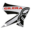AUTOCOLLANT/STICKER/DECOR AILE AVANT DROITE ORIGINE PIAGGIO 50 GILERA SMT/RCR 2013> BLANCHE -2H000013-