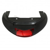 POIGNEE PASSAGER AVEC FEU ORIGINE PIAGGIO 50 ZIP 2006> NOIR -575407000C-