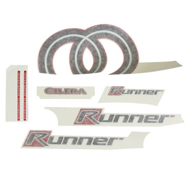 AUTOCOLLANT/STICKER/KIT DECORS ORIGINE PIAGGIO 125 GILERA RUNNER 2002 -577973-