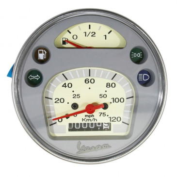 COMPTEUR ORIGINE PIAGGIO 125 VESPA PX 2007> -583074-