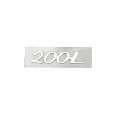 AUTOCOLLANT/STICKER/DECOR "200L" ORIGINE PIAGGIO 200 GRANTURISMO 2005< -620528-