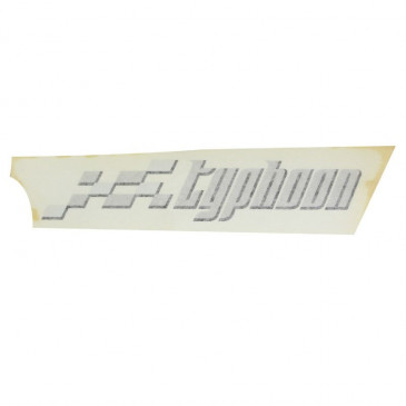 AUTOCOLLANT/STICKER/DECOR "TYPHOON" AILE ARRIERE DROITE ORIGINE PIAGGIO 50 TYPHOON 2006>2010 -624316-