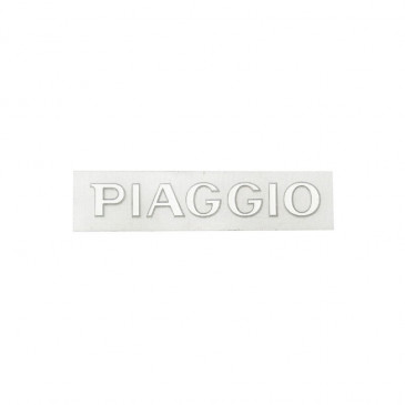 AUTOCOLLANT/STICKER/DECOR "PIAGGIO" DE PARE BRISE ORIGINE PIAGGIO 125-250-400 X-EVO, X8, 125 CARNABY, LIBERTY -624726-