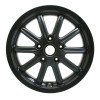 JANTE/ROUE AVANT 3.00 X 12" GAUCHE OU DROITE NOIR ORIGINE PIAGGIO 300-500 MP3 2010>, 400 MP3 2008>/GILERA 500 FUOCO 2007> -649372-