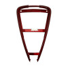 ENCADREMENT/CORNICHE DE TABLIER AVANT ORIGINE PIAGGIO 125-300-400 BEVERLY TOURER 2007>2010 ROUGE -65509900RR-
