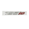 AUTOCOLLANT/STICKER/DECOR "125" ORIGINE PIAGGIO 125 MP3 2008>2012 -656213-