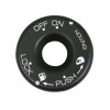 COUVERCLE DE COMMUTATEUR A CLE ORIGINE PIAGGIO 125-300 YOURBAN 2012> -657349-