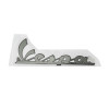 AUTOCOLLANT/STICKER/DECOR DE FACE AVANT " VESPA " ORIGINE PIAGGIO 50-125 VESPA-S, 125-300 VESPA GTS -672060-