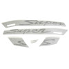 DECAL- "SUPER" "PIAGGIO GENUINE PART" 300 VESPA GTS -672063-