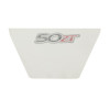 DECAL "50 2T" ON FRONT SHIELD "PIAGGIO GENUINE PART" 50 TYPHOON 2011> -672561-