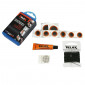 REPAIR KIT - FOR TUBULARS (SOLD PER UNIT) CONTAINS 6 PATCHS 15mm + 2 PATCHS 25mm + GLUE 5g + SCRAPPER) WITH INSTRUCTIONS MANUAL