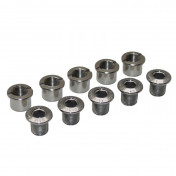 CHAINRING BOLT SET- STRONGLIGHT (ROAD BIKE) DOUBLE STAINLESS (SET OF 5) 3700223700714