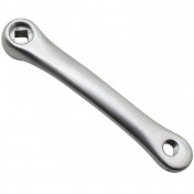 MANIVELLE GAUCHE 170 NEWTON ALU FORGE ETROITE ARGENT (SUR CARTE) 3700948071878