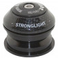 JEU DIRECTION SEMI INTEGRE 1"1/8 (44mm) STRONGLIGHT RAZ ALU ROULEMENTS ANNULAIRES CUVETTE SUPERIEURE CARBONE