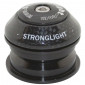 HEADSET-SEMI INTEGRATED- 1"1/8 (44mm) STRONGLIGHT RAZ -ALUMINIUM- WITH ANNULAR BEARINGS- CARBON TOP CUP 3700223709984