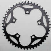 CHANRING FOR ROAD BIKE-5 arms- 48T. Ø110 -OUTER- DURAL BLACK STRONGLIGHT (SHIMANO TYPE 8/9 Speed) 3700223703913