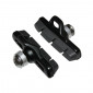 PORTE PATIN FREIN ROUTE A CARTOUCHE NEWTON TYPE CAMPAGNOLO ALU NOIR (1 PAIRE) 3700948073742