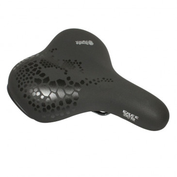 SELLE ROYAL FREEWAY FIT LOISIR A MEMOIRE DE FORME RENFORT LATERAL RELAXED NOIR 257x210mm 550g 8021890575616
