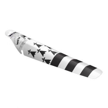 GARDE BOUE ROUTE/VTT CLIPSABLE AR VELOX COLORI BRETAGNE NOIR/BLANC CLIPSABLE SOUS LA SELLE (VENDU A L UNITE) 3660429751104