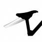 MUDGUARD FOR ROAD BIKE/MTB-- VELOX-REAR- DESIGN TRANSLUCENT -TO CLIP UNDER THE SEAT (SOLD PER UNIT) 3660429711184