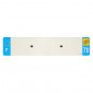 PLASTIC STRIP FOR BLANK PVC LICENSE PLATE (CAR FORMAT 520X110)-DEPT 70/EUROPE (SOLD PER UNIT)