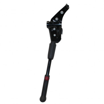 BEQUILLE VELO LATERALE ARRIERE NEWTON 24-28" REGLABLE FIXATION BASE-HAUBAN ALU NOIR 3700948068939