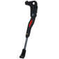 KICKSTAND FOR BICYCLE (REAR) NEWTON 24-28'' ADJUSTABLE ON REAR WHEEL CENTRE - ALUMINIUM BLACK 3700948267509