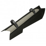 GARDE BOUE VTT SUR CADRE P2R M2 NOIR (SUR TUBE DIAGONAL AVEC PROTECTION CADRE) (VENDU A L UNITE) 3700948088272