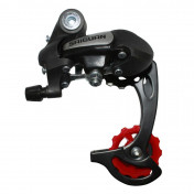 DERAILLEUR-REAR-FOR MTB- P2R SAIGUAN 6/7Speed. LONG CAGE TO SCREW (COMPATIBLE SHIMANO) 3700948074961