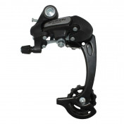 DERAILLEUR-REAR-FOR MTB- P2R 9/8 SPEED. BLACK NINE LONG CAGE- (COMPATIBLE SHIMANO > 34T. ) 3700948074978