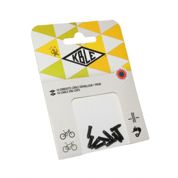 CABLE END CAPS- BLACK (10 UNITS IN BAG) 3700948151389