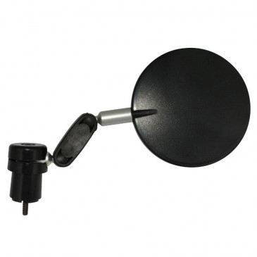 MIRROR FOR BICYCLE /E-scooter-LEFT/RIGHT- P2R DOUBLE JOINTED ARM- -ON BAR END FITTING(Ø 80 mm) 3700948075111